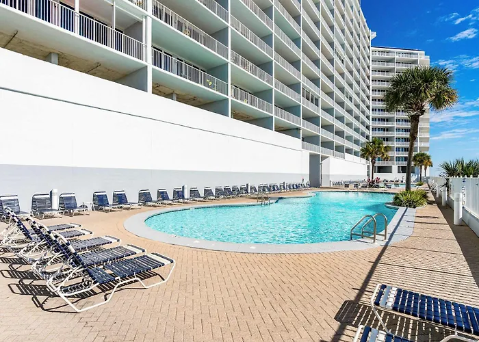 Beachfront W Great Gulf View Balcony & Shared Pools Hot Tubs Sauna & Gym Gulf Shores